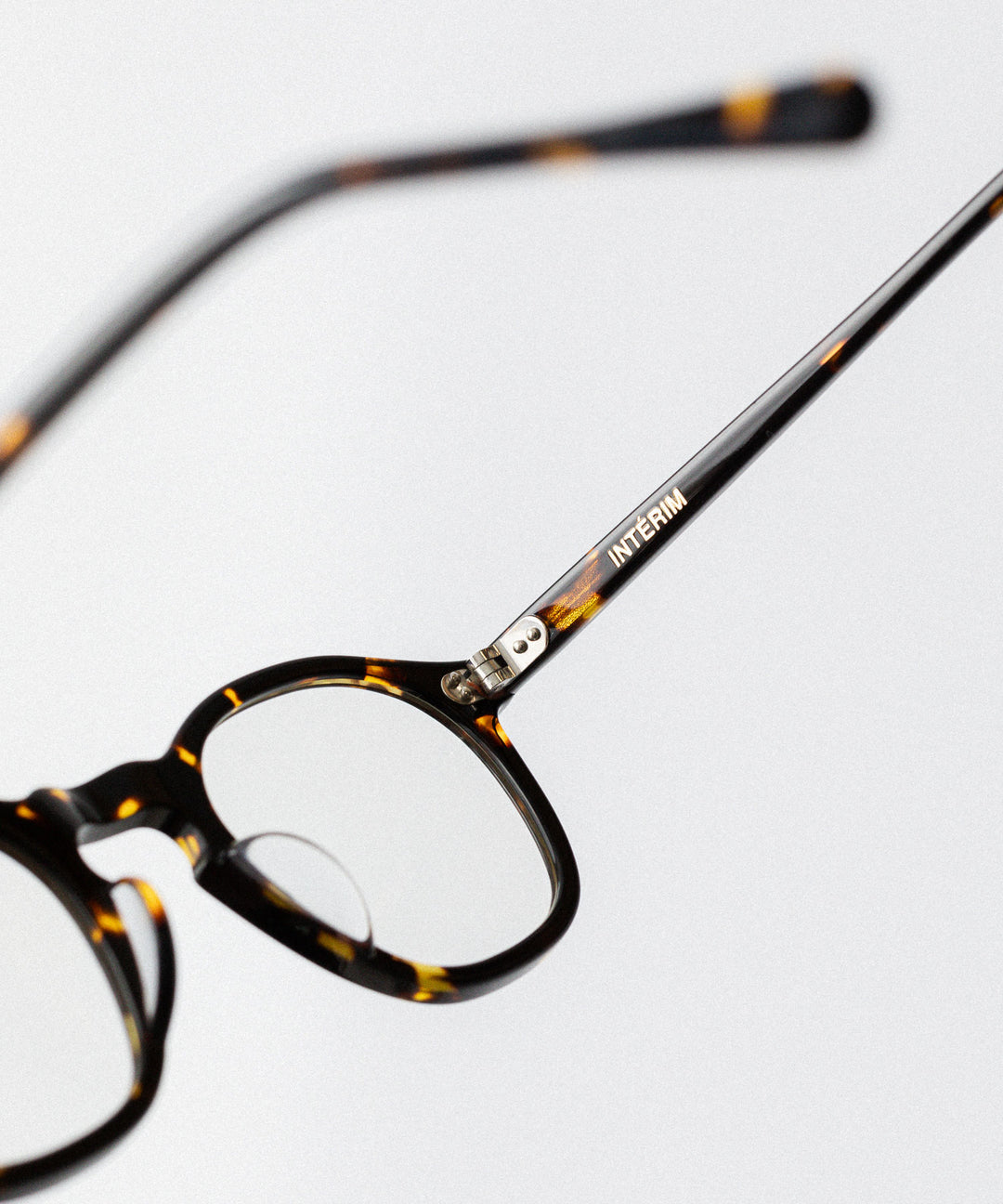 INTÉRIM インテリム FRAME FRANCE PARISIAN CLEAR GLASSESのBLACK 公式通販サイトsession福岡セレクトショップ