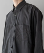 画像をギャラリービューアに読み込む, ssstein(シュタイン)の24AWコレクション WINDPROOF NYLON STANDARD SHIRT - GREY KHAKI 公式通販サイトsession福岡セレクトショップ
