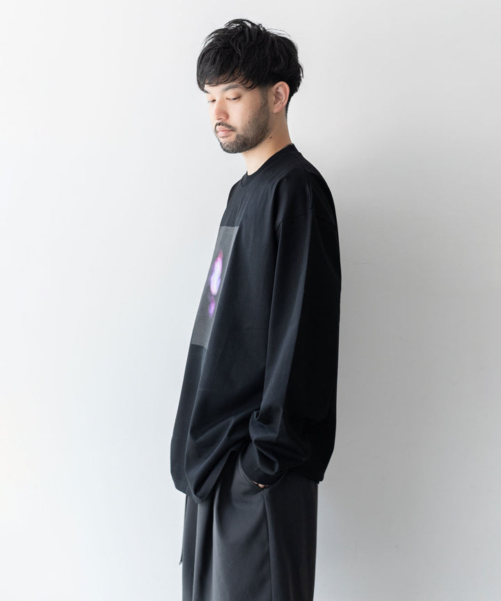 【stein】OVERSIZED LONG SLEEVE TEE - BLACK シュタイン 23AW sessionセッション福岡セレクトショップ 公式通販サイト