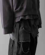 画像をギャラリービューアに読み込む, Fujimoto フジモトのOVERDYED WRAP VEST - BLACKの公式通販サイトsession福岡セレクトショップ
