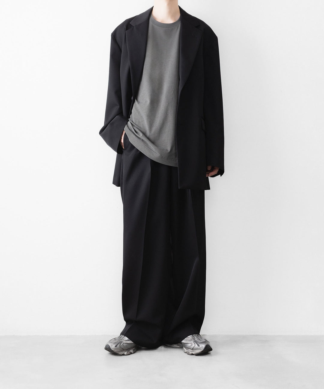 KANEMASA PHIL. カネマサフィルの36G HIGH TWIST SS TEEのCHARCOAL 公式通販サイトsession福岡セレクトショップ