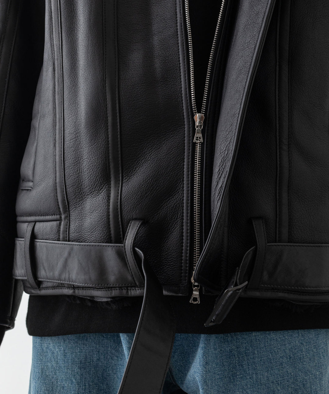 stein シュタイン 23AW MOUTON RACING JACKET - BLACK sessionセッション福岡セレクトショップ 公式通販サイト