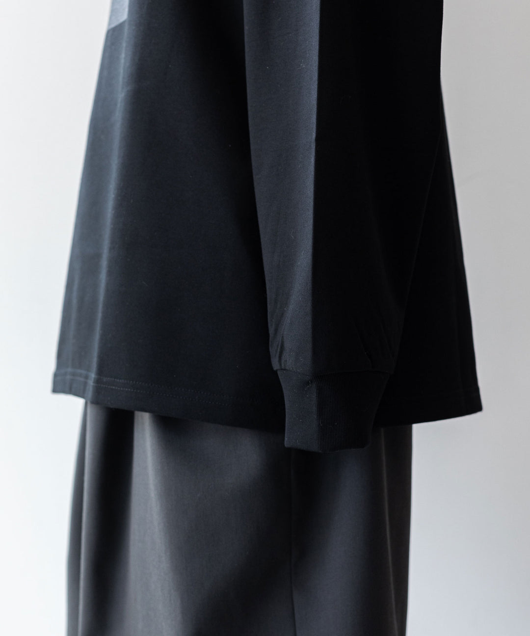 【stein】OVERSIZED LONG SLEEVE TEE - BLACK シュタイン 23AW sessionセッション福岡セレクトショップ 公式通販サイト