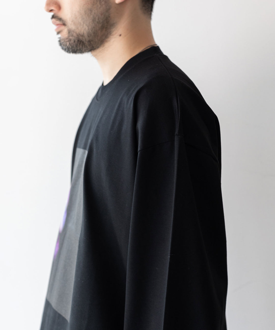 【stein】OVERSIZED LONG SLEEVE TEE - BLACK シュタイン 23AW sessionセッション福岡セレクトショップ 公式通販サイト