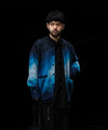 【stein】GRADATION MOHAIR KNIT CARDIGAN - BLUE BLACK GRADATION