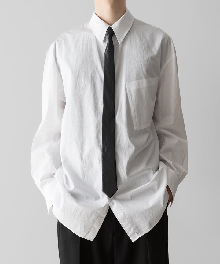 VEIN ヴェインのPE VINTAGE SATIN NARROW TIE - BLACKの公式通販サイトsession福岡セレクトショップ