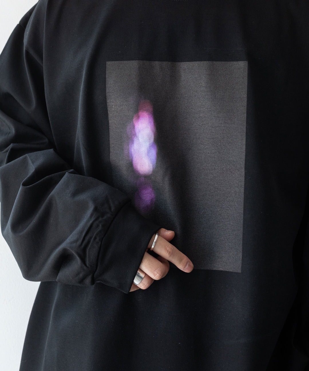 【stein】OVERSIZED LONG SLEEVE TEE - BLACK シュタイン 23AW sessionセッション福岡セレクトショップ 公式通販サイト