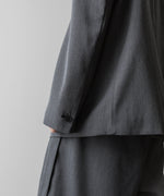 画像をギャラリービューアに読み込む, VEIN ヴェインのWO/VIS GABARDINE COLLARLESS JACKET - X.GRAYの公式通販サイトsession福岡セレクトショップ
