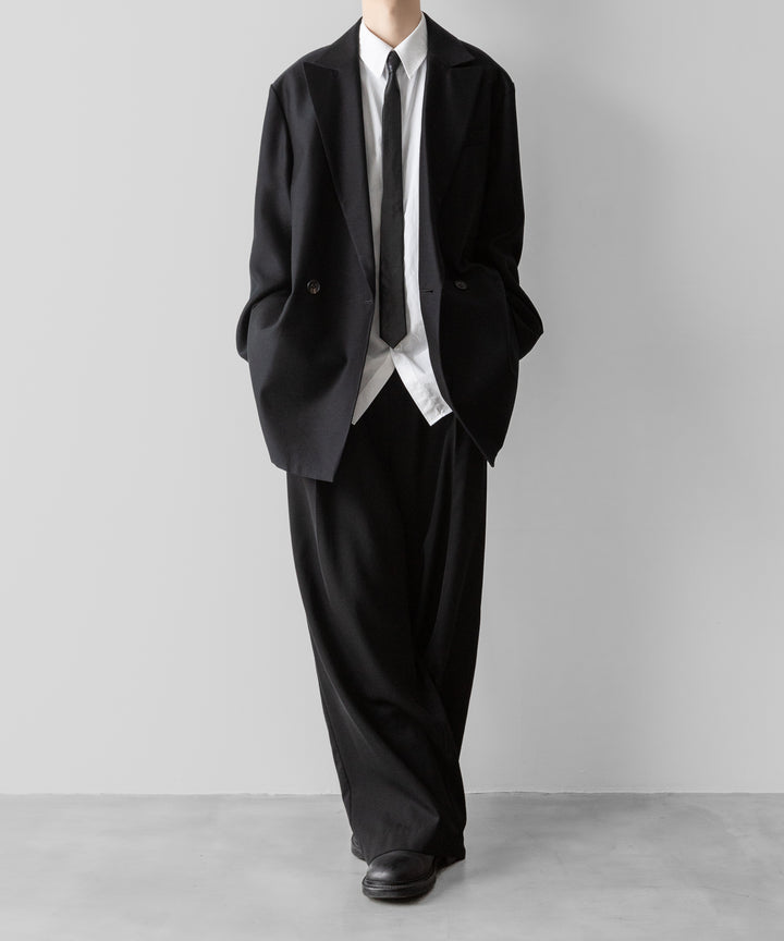VEIN ヴェインのPE VINTAGE SATIN NARROW TIE - BLACKの公式通販サイトsession福岡セレクトショップ