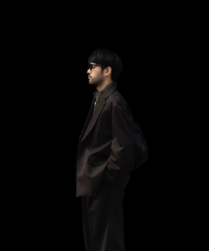 ssstein(シュタイン)のOVERSIZED SINGLE BREASTED JACKET (2/60 WOOL GABARDINE) - MILITARY KHAKIの公式通販サイトsession福岡セレクトショップ