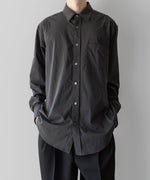 画像をギャラリービューアに読み込む, ssstein(シュタイン)の24AWコレクション WINDPROOF NYLON STANDARD SHIRT - GREY KHAKI 公式通販サイトsession福岡セレクトショップ
