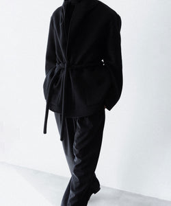 ssstein / シュタイン】WOOL/CASHMERE REVERSIBLE PEAK LAPEL JACKET