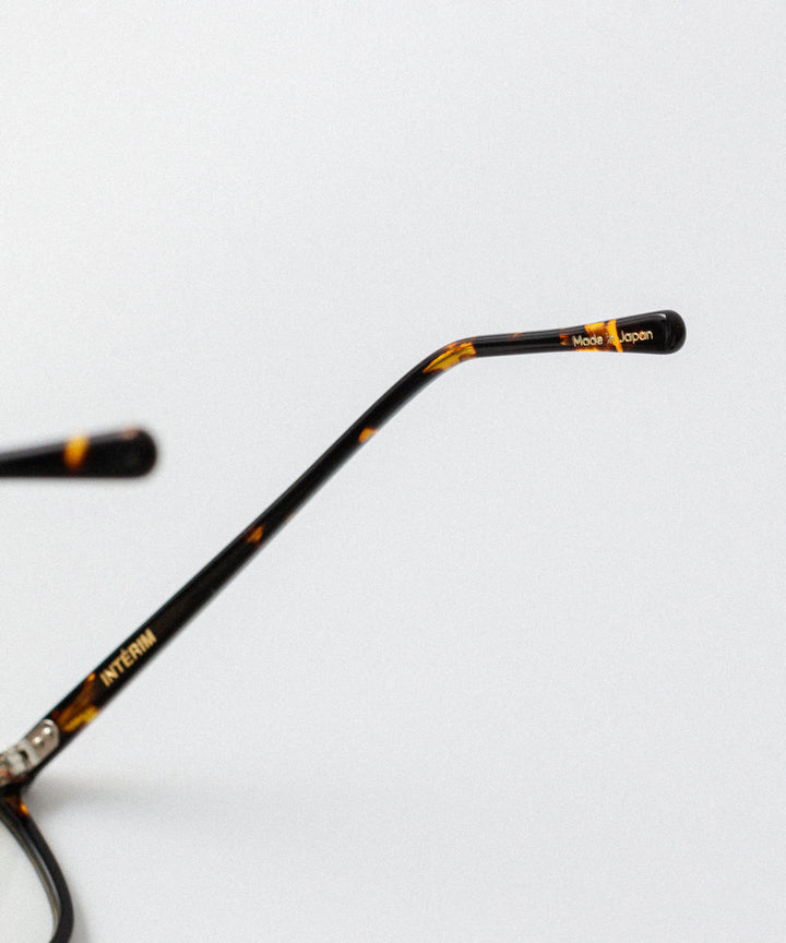 INTÉRIM インテリム FRAME FRANCE PARISIAN CLEAR GLASSESのBLACK 公式通販サイトsession福岡セレクトショップ