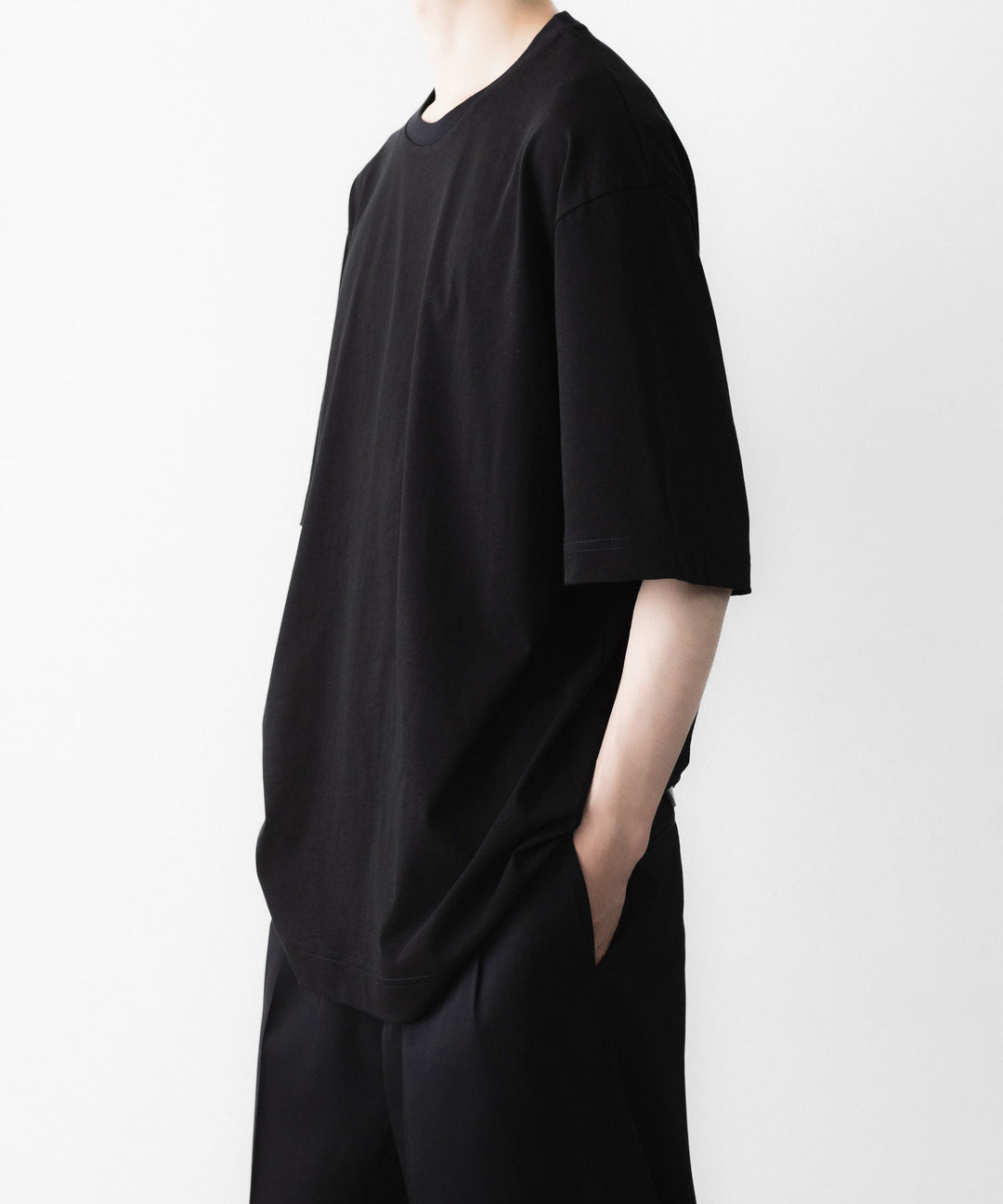 KANEMASA PHIL. カネマサフィルの36G HIGH TWIST SS TEEのBLACK 公式通販サイトsession福岡セレクトショップ