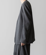 画像をギャラリービューアに読み込む, VEIN ヴェインのWO/VIS GABARDINE COLLARLESS JACKET - X.GRAYの公式通販サイトsession福岡セレクトショップ
