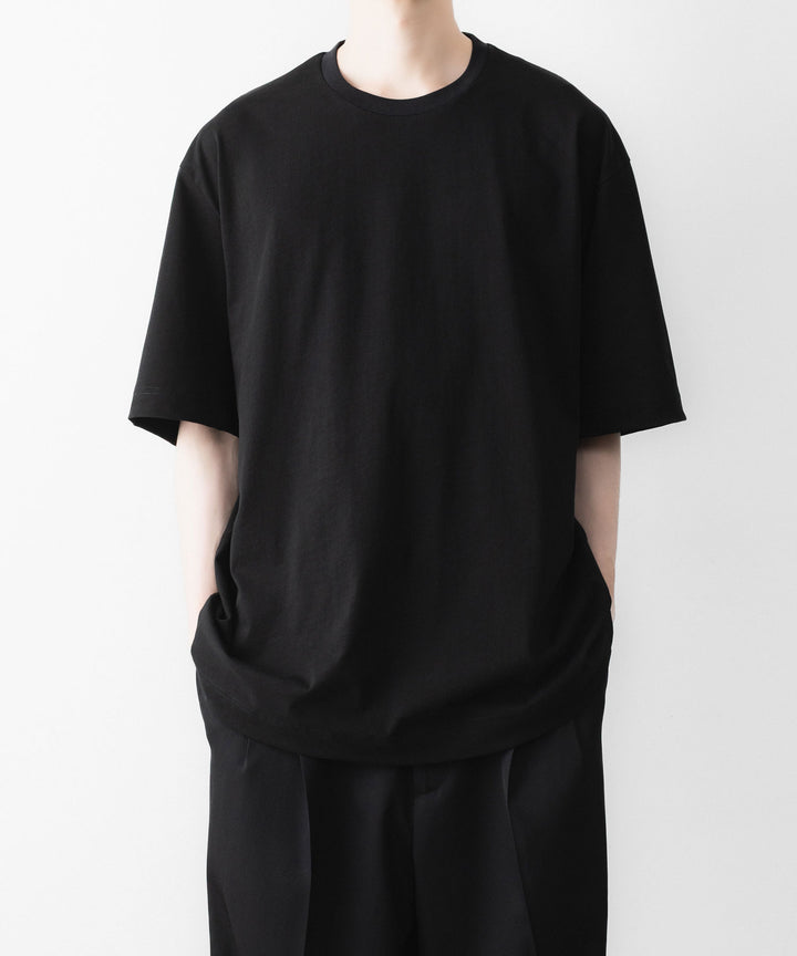 KANEMASA PHIL. カネマサフィルの36G HIGH TWIST SS TEEのBLACK 公式通販サイトsession福岡セレクトショップ