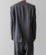 画像をギャラリービューアに読み込む, VEIN ヴェインのWO/VIS GABARDINE COLLARLESS JACKET - X.GRAYの公式通販サイトsession福岡セレクトショップ
