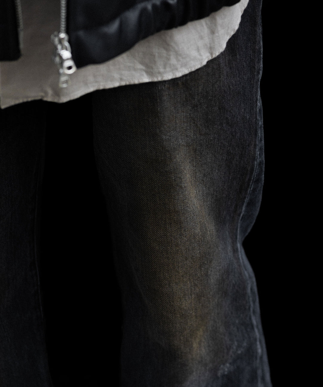 ssstein(シュタイン)のFLARE DENIM JEANS - BLACKの公式通販サイトsession福岡セレクトショップ
