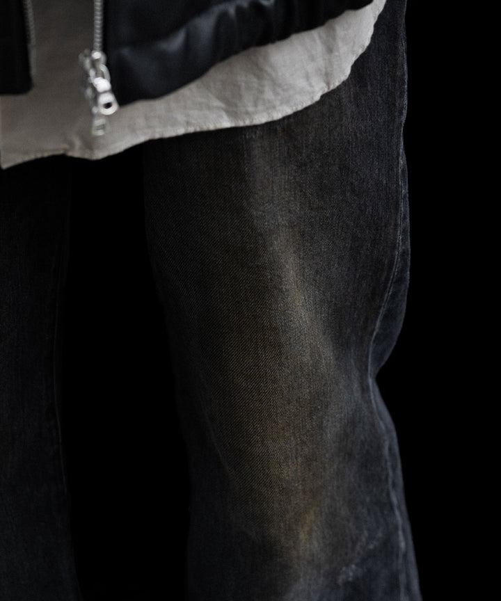 ssstein(シュタイン)のFLARE DENIM JEANS - BLACKの公式通販サイトsession福岡セレクトショップ