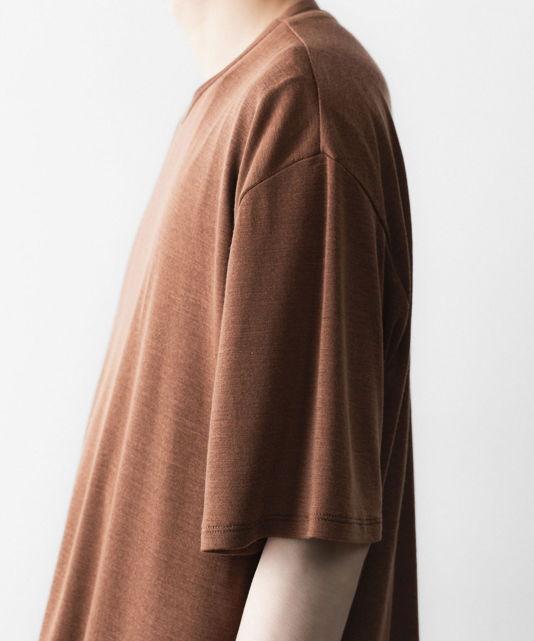 KANEMASA PHIL. カネマサフィルの18G WOOL PACK TEEのBROWN 公式通販サイトsession福岡セレクトショップ
