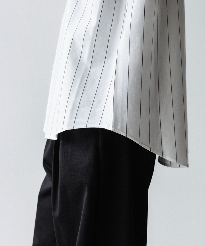KANEMASA PHIL. カネマサフィルの46G STRIPE MODEST SHIRTのWHITE 公式通販サイトsession福岡セレクトショップ