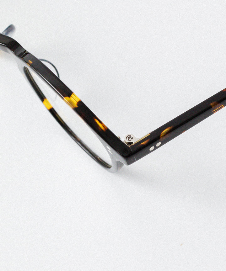 INTÉRIM インテリム FRAME FRANCE PARISIAN CLEAR GLASSESのBLACK 公式通販サイトsession福岡セレクトショップ
