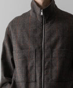 画像をギャラリービューアに読み込む, ssstein(シュタイン)の24AWコレクション DRIZZLER ZIP UP JACKET - GLEN CHECK 公式通販サイトsession福岡セレクトショップ
