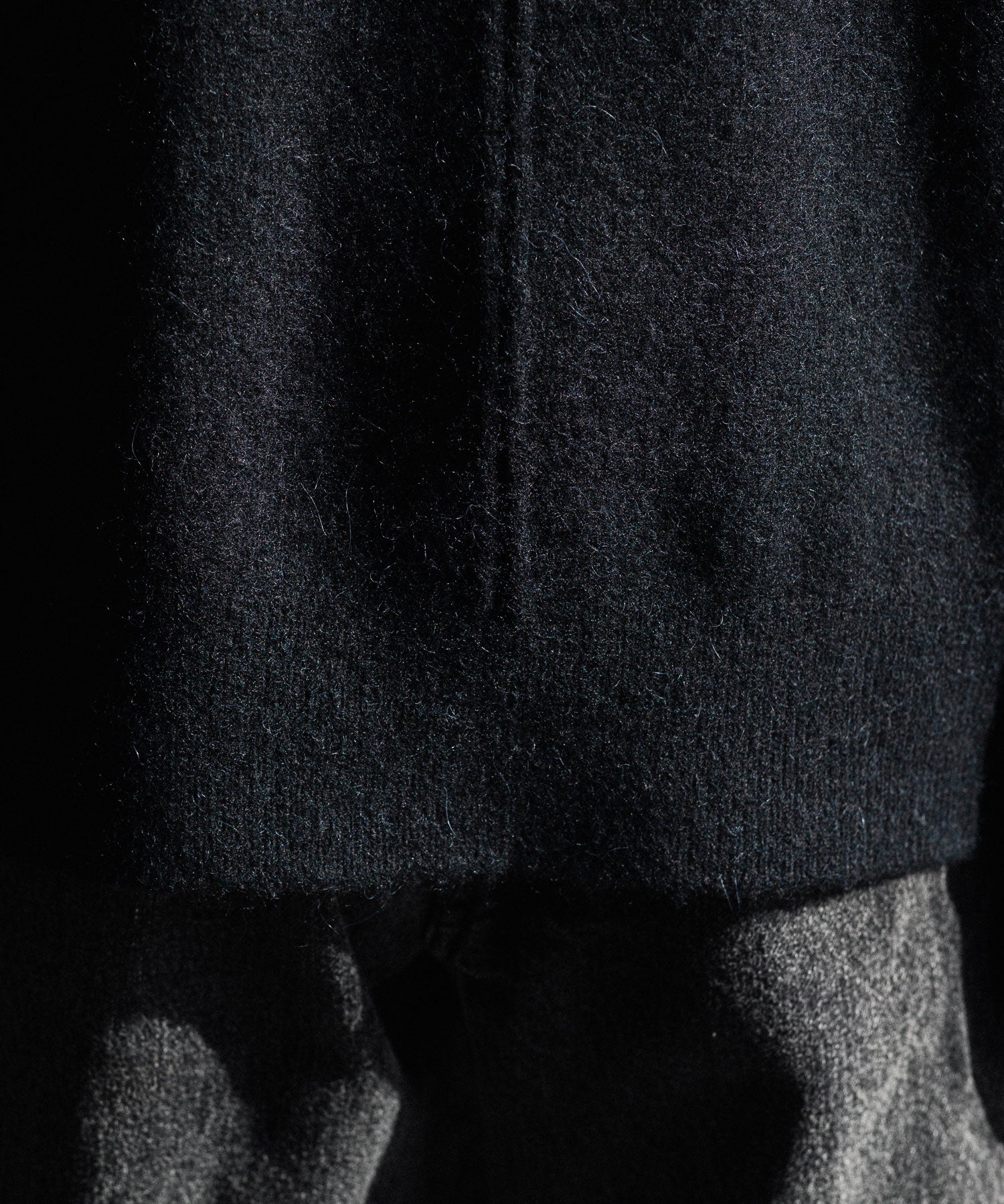 ssstein-シュタインのWOOL/ALPACA KNIT LOOSE TURTLE NECK POのBLACK公式通販サイトsession福岡セレクトショップ