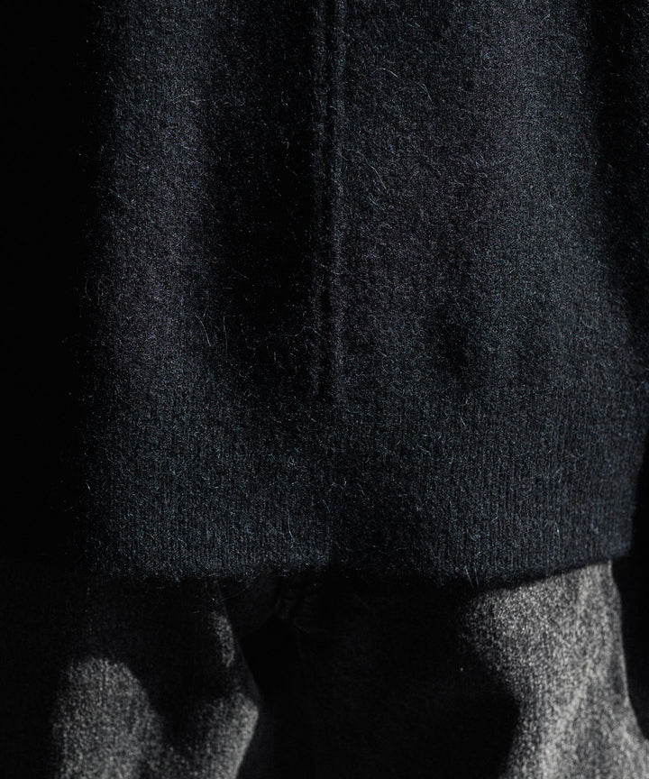 ssstein-シュタインのWOOL/ALPACA KNIT LOOSE TURTLE NECK POのBLACK公式通販サイトsession福岡セレクトショップ