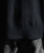 画像をギャラリービューアに読み込む, ssstein-シュタインのWOOL/ALPACA KNIT LOOSE TURTLE NECK POのBLACK公式通販サイトsession福岡セレクトショップ
