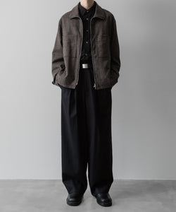 ssstein(シュタイン)の24AWコレクション DRIZZLER ZIP UP JACKET - GLEN CHECK 公式通販サイトsession福岡セレクトショップ