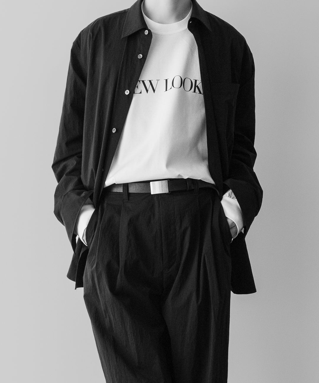 ssstein(シュタイン)の24AWコレクション WINDPROOF NYLON EASY WIDE TROUSERS - BLACK 公式通販サイトsession福岡セレクトショップ