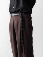 画像をギャラリービューアに読み込む, UJOH - ウジョーのLEATHER CHAIN BELTのBLACK公式通販サイトsession福岡セレクトショップ
