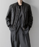 画像をギャラリービューアに読み込む, VEIN ヴェインのWO/VIS GABARDINE COLLARLESS JACKET - X.GRAYの公式通販サイトsession福岡セレクトショップ
