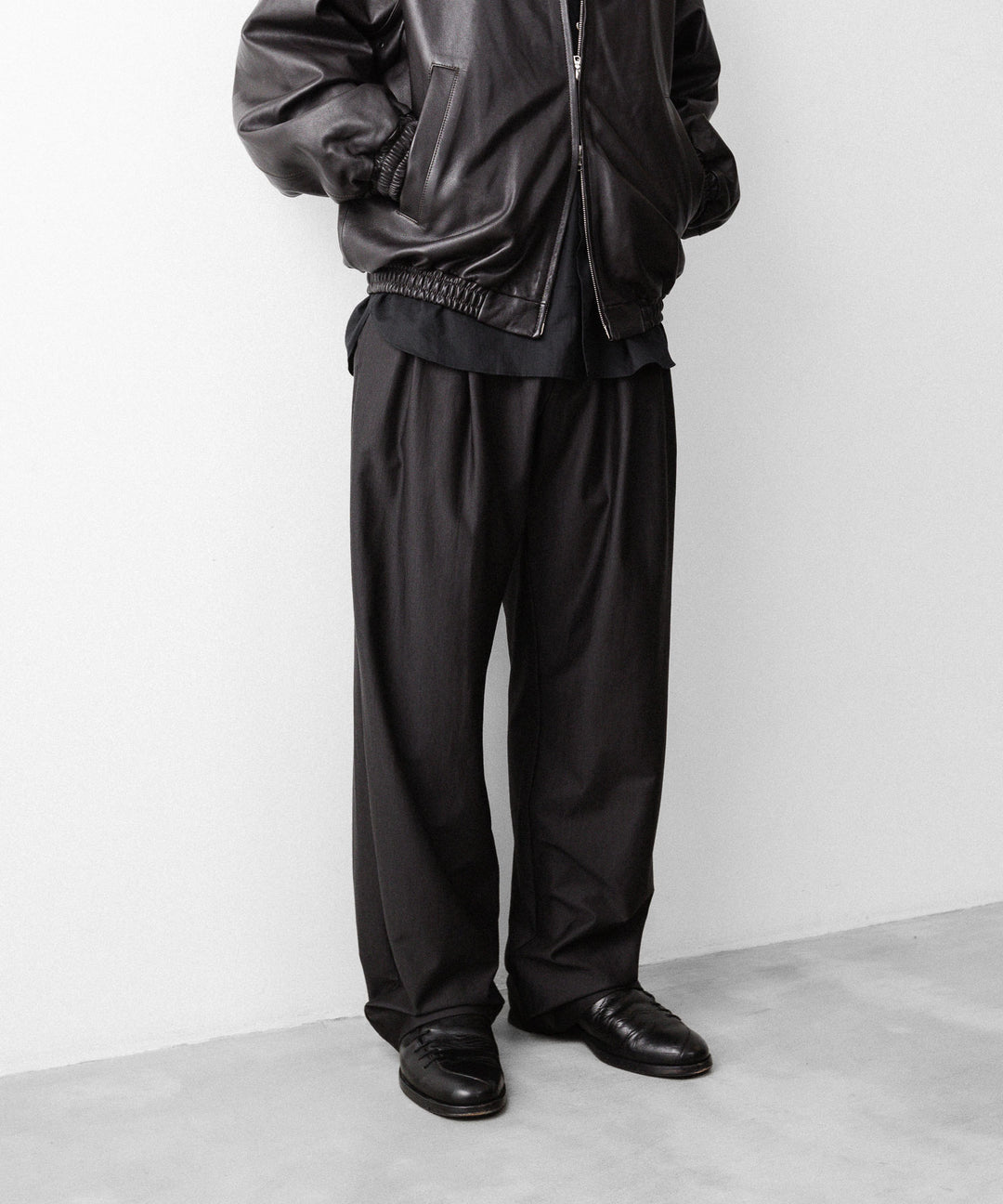 KANEMASA PHIL. カネマサフィルの36G WOOL TROUSERSのBROWN 公式通販サイトsession福岡セレクトショップ