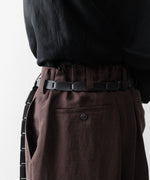 画像をギャラリービューアに読み込む, UJOH - ウジョーのLEATHER CHAIN BELTのBLACK公式通販サイトsession福岡セレクトショップ
