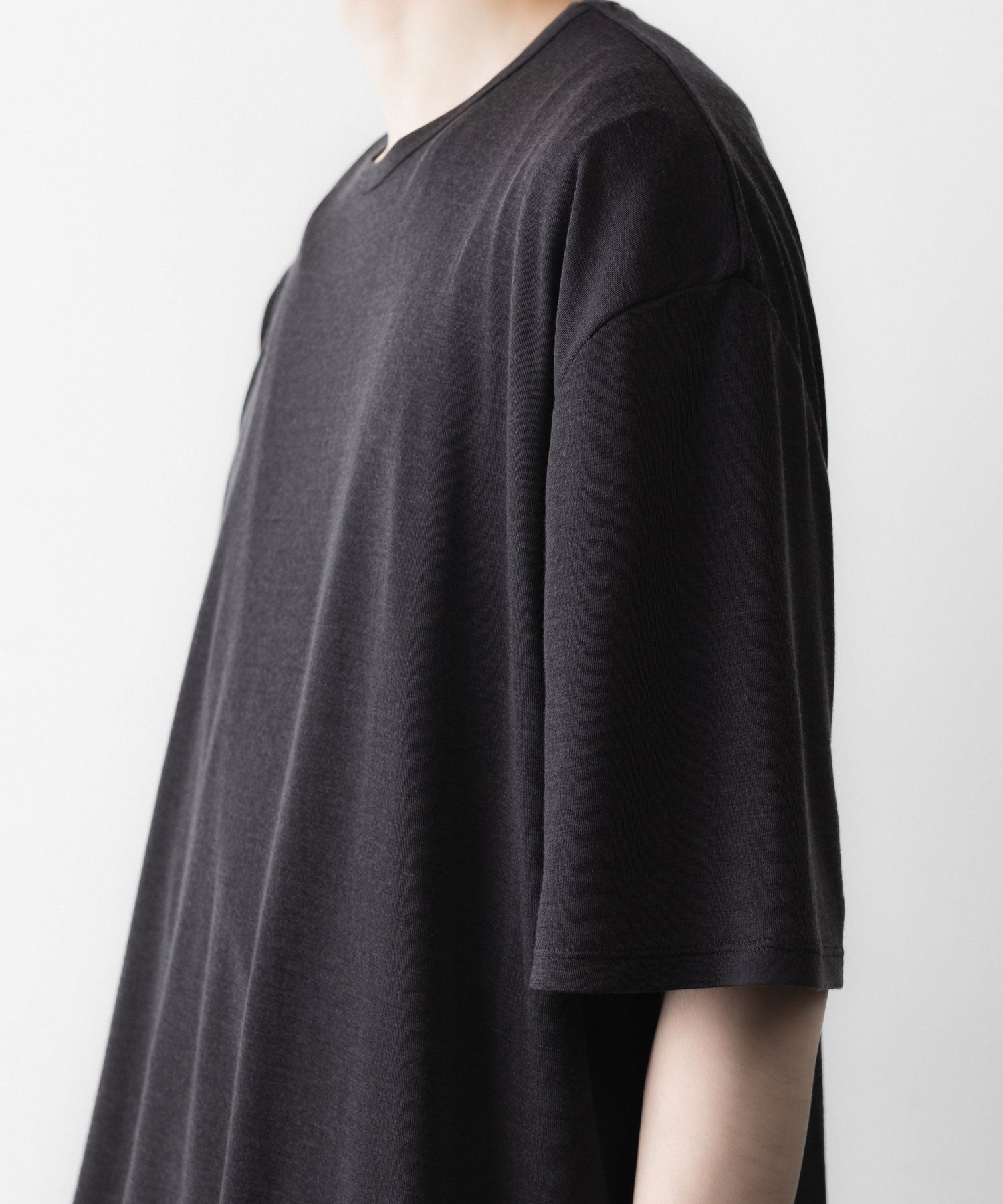 KANEMASA PHIL.】18G WOOL PACK TEE - CHARCOAL | 公式通販サイト