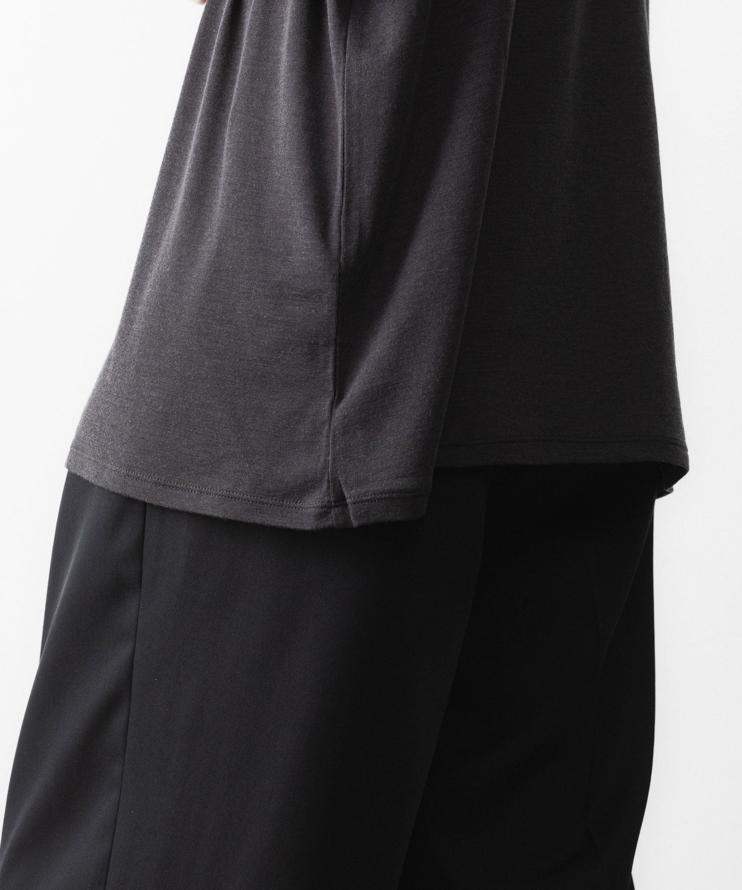 KANEMASA PHIL.】18G WOOL PACK TEE - CHARCOAL | 公式通販サイト