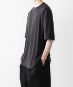 画像をギャラリービューアに読み込む, KANEMASA PHIL. カネマサフィルの18G WOOL PACK TEEのCHARCOAL 公式通販サイトsession福岡セレクトショップ
