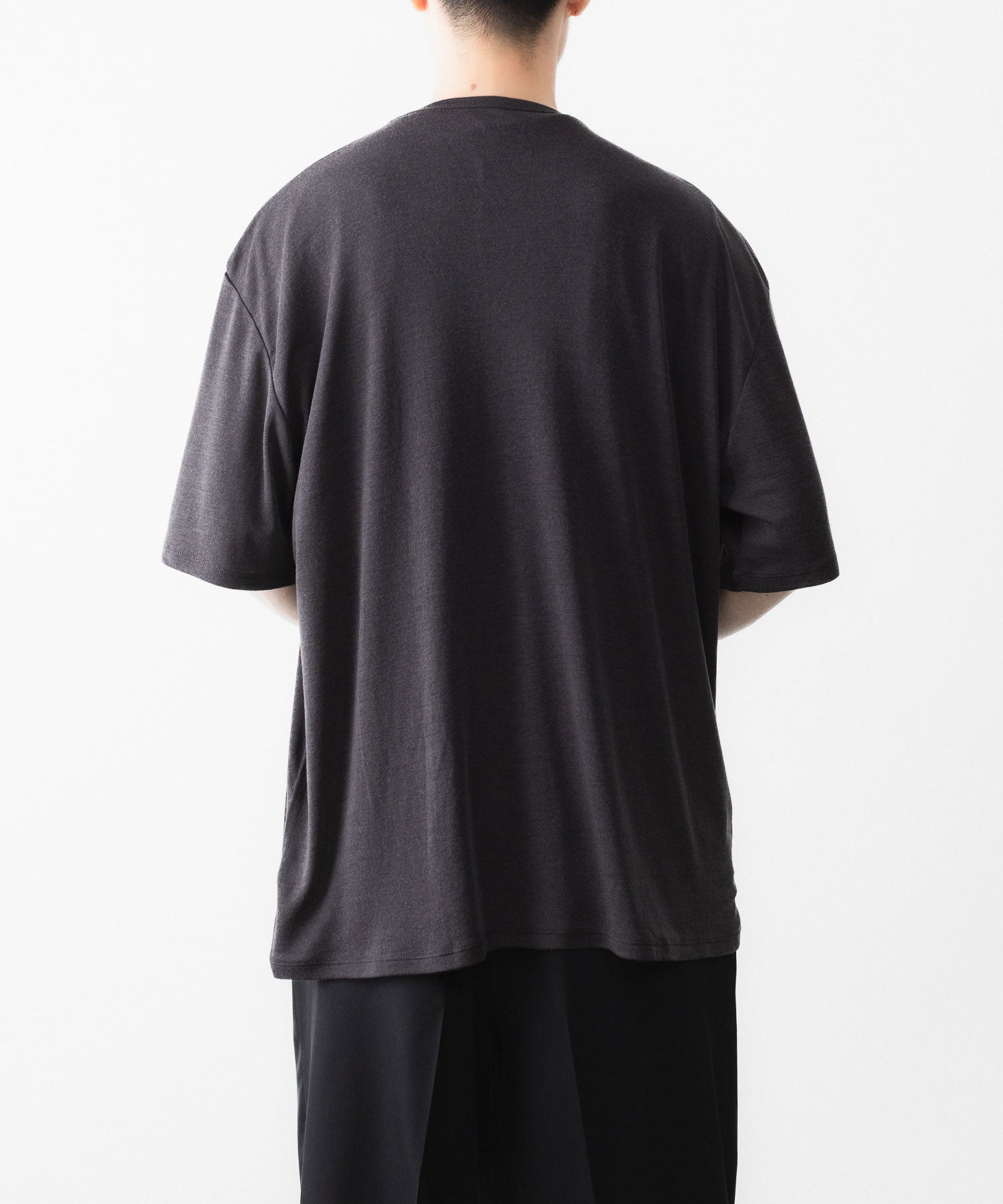 KANEMASA PHIL.】18G WOOL PACK TEE - CHARCOAL | 公式通販サイト