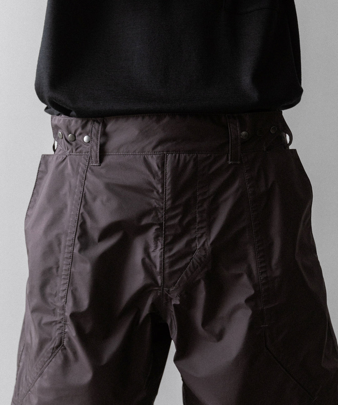 【OPPOSE DUALITY】6 POCKET PANEL SHORTS - PURPLE