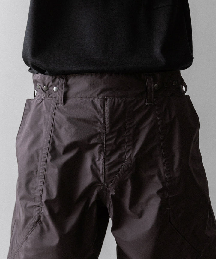 【OPPOSE DUALITY】6 POCKET PANEL SHORTS - PURPLE