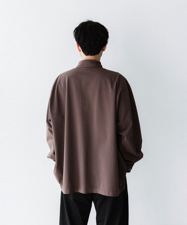 KANEMASA PHIL. カネマサフィルの36G NYLON BALISE SHIRTのBROWN DYE 公式通販サイトsession福岡セレクトショップ