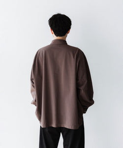 KANEMASA PHIL.】36G NYLON BALISE SHIRT - BROWN DYE | 公式通販