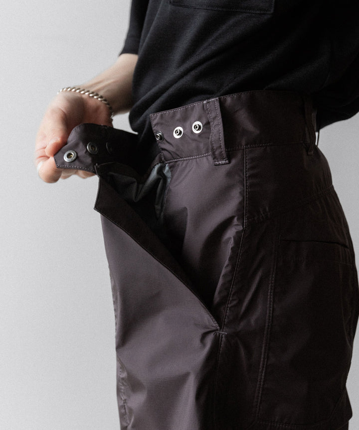 【OPPOSE DUALITY】6 POCKET PANEL SHORTS - PURPLE