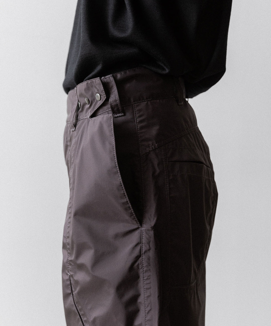【OPPOSE DUALITY】6 POCKET PANEL SHORTS - PURPLE