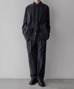 【stein】ssstein シュタインのWINDPROOF NYLON EASY JACKETのBLACK 公式通販サイトsession福岡セレクトショップ