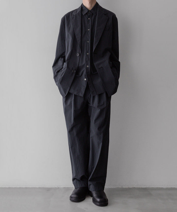 【stein】ssstein シュタインのWINDPROOF NYLON STANDARD SHIRTのBLACK 公式通販サイトsession福岡セレクトショップ