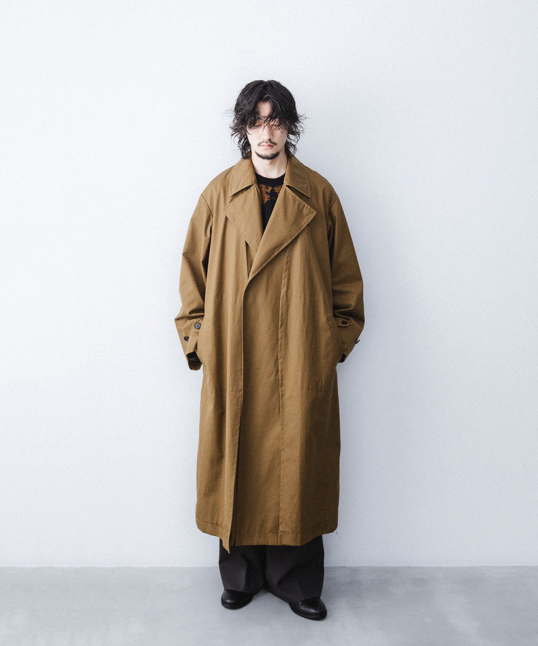ANTHEM A-アンセムエーのLAYERED WATERPROOF COTTON OVER COATのGOLDEN BROWN公式通販サイトsession福岡セレクトショップ