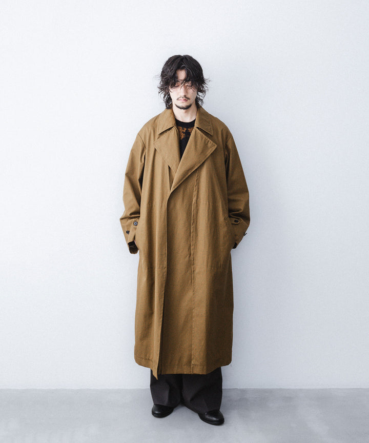 ANTHEM A-アンセムエーのLAYERED WATERPROOF COTTON OVER COATのGOLDEN BROWN公式通販サイトsession福岡セレクトショップ